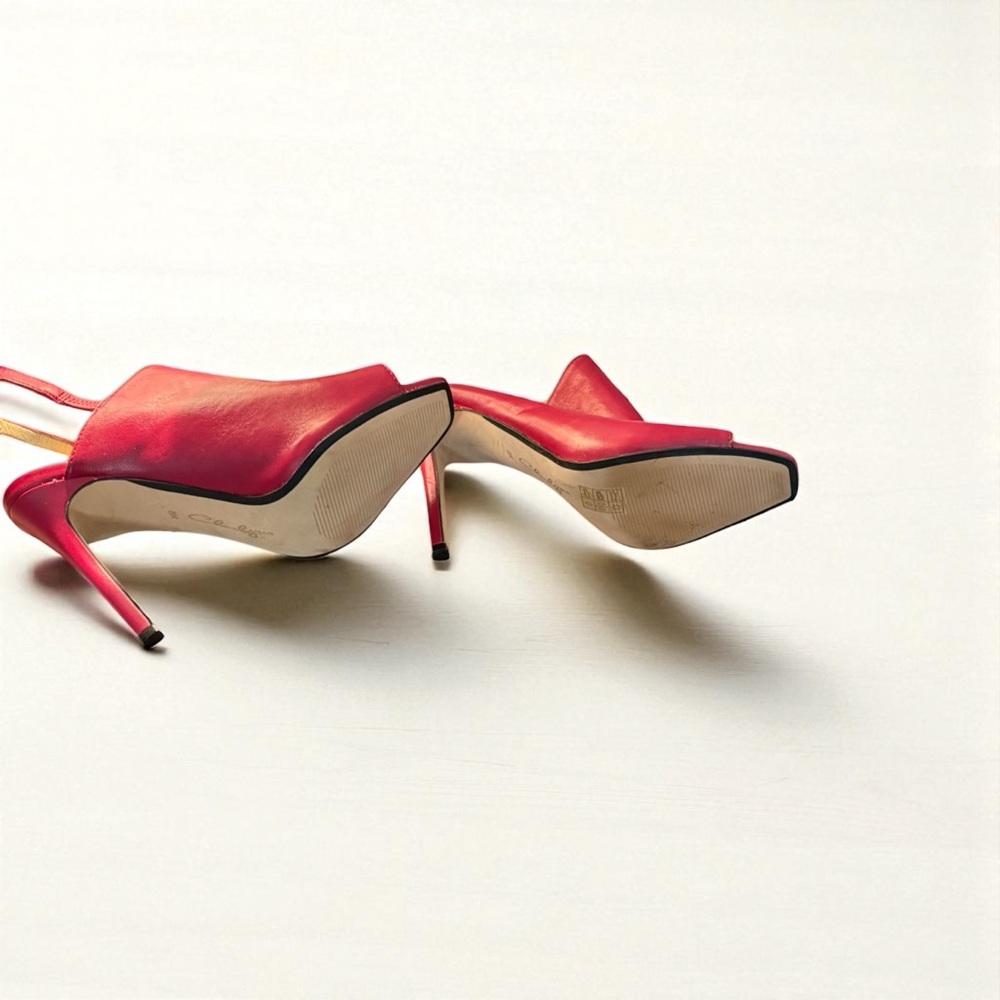 Chic Red High Heel Pumps